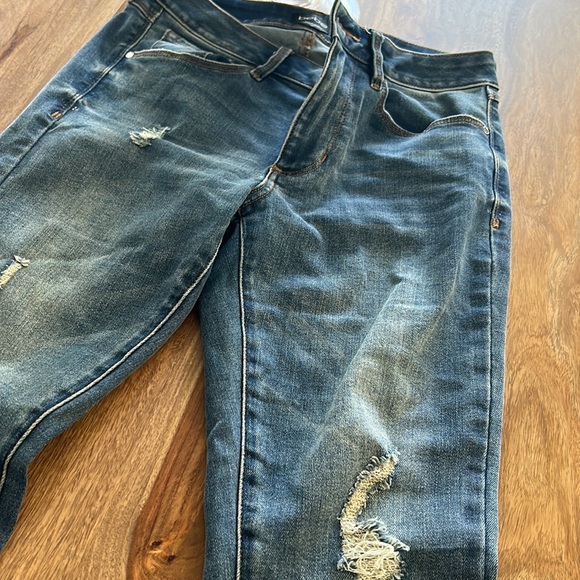 Bebe jeans with rhinestones - Picture 2 of 3